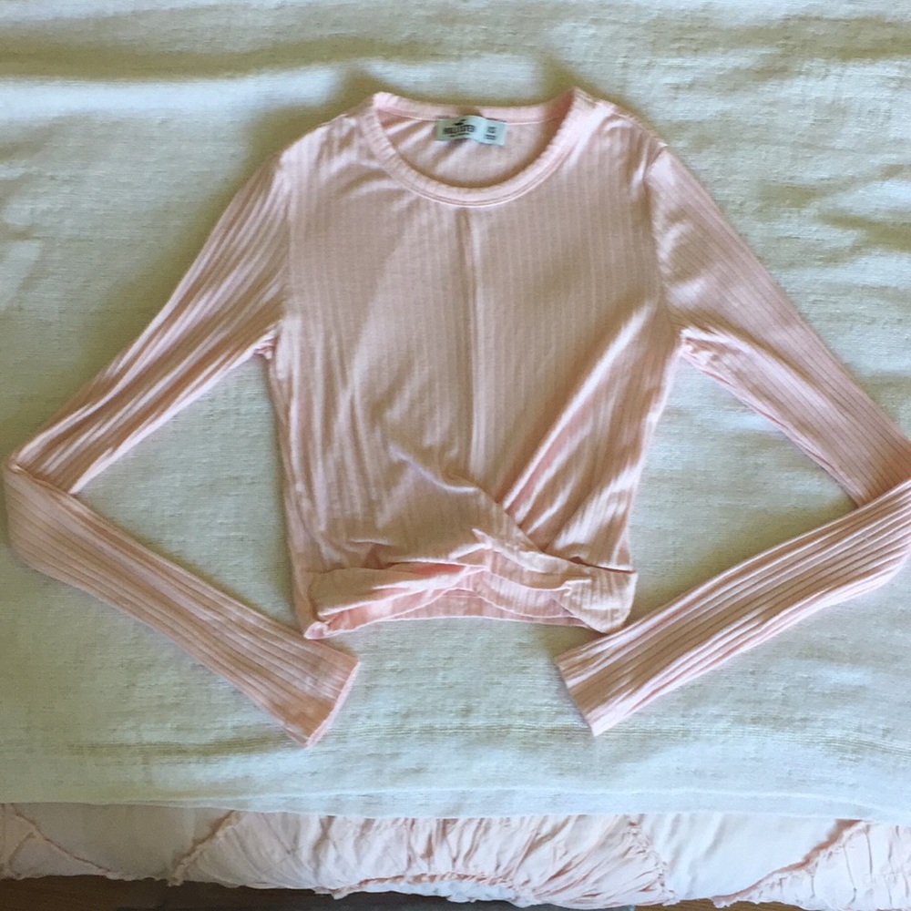 Hollister cropped long sleeve